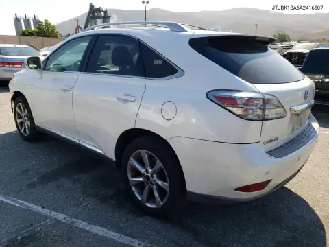 JTJBK1BA6A2416507 — 2010 Lexus RX, photo 2 from Copart 20.10.2026, Front end