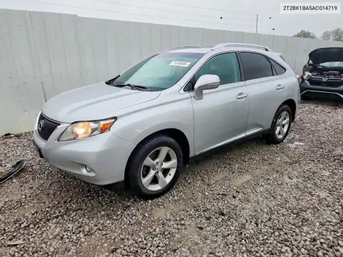 2010 Lexus Rx 350 VIN 2T2BK1BA5AC014719 фото 1