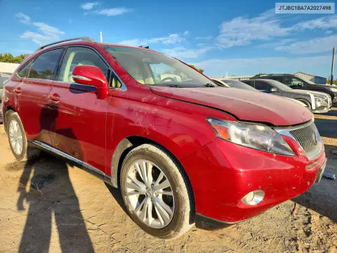 2010 Lexus Rx 450H VIN JTJBC1BA7A2027498 фото 4
