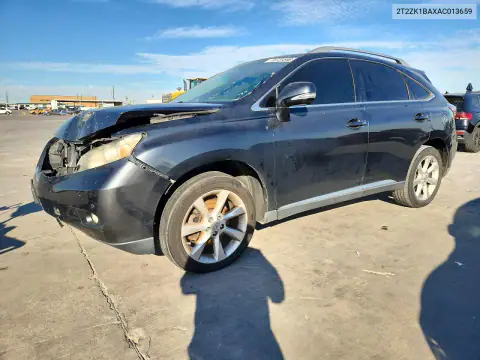 2T2ZK1BAXAC013659 — 2010 Lexus RX, წინა ნაწილი, ფოტოები შეკეთებამდე