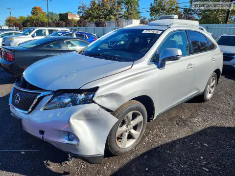 2T2BK1BA7BC104763 — 2011 Lexus RX, Передняя часть, фото до ремонта