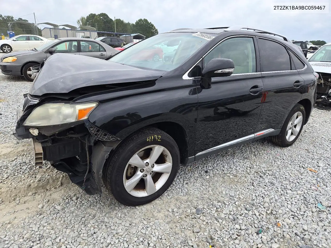 2011 Lexus Rx 350 VIN 2T2ZK1BA9BC059467 фото 1