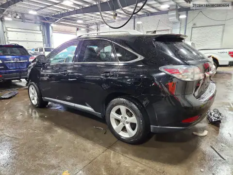 2T2BK1BA5BC083654 — 2011 Lexus RX, фото 2 с аукциона Copart, Передняя часть