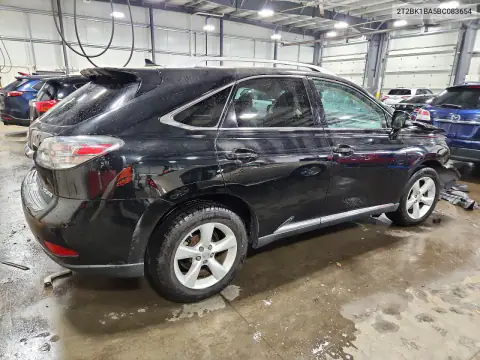 2T2BK1BA5BC083654 — 2011 Lexus RX, фото 3 с аукциона Copart, Передняя часть