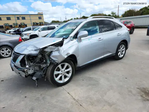 2012 Lexus Rx 350 VIN 2T2ZK1BA8CC065813 фото 1
