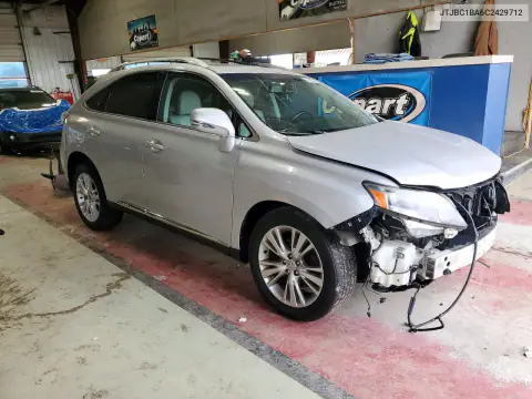 JTJBC1BA6C2429712 — 2012 Lexus RX, photo 4 from Copart, Front end
