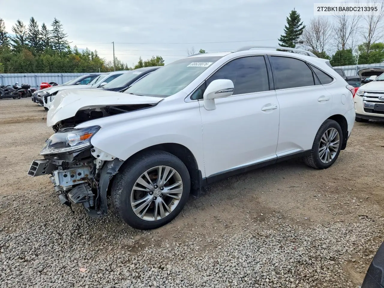 2T2BK1BA8DC213395 Lexus RX 2013 — повреждение Передняя часть, фото до ремонта