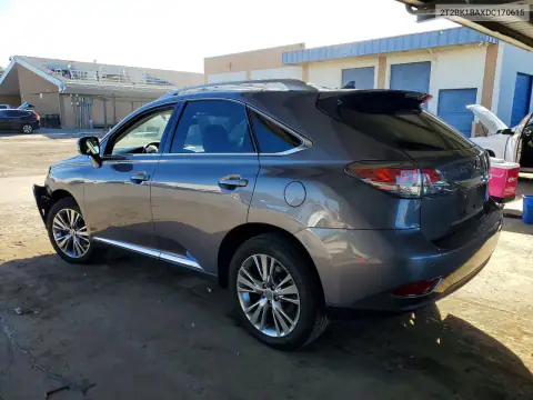 2T2BK1BAXDC170615 — 2013 Lexus RX, photo 2 from Copart 27.10.2026, Front end
