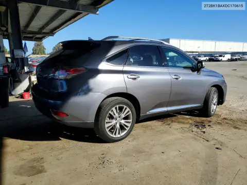 2T2BK1BAXDC170615 — 2013 Lexus RX, photo 3 from Copart 27.10.2026, Front end