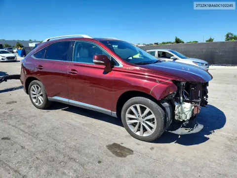 2013 Lexus Rx 350 VIN 2T2ZK1BA6DC102245 фото 4
