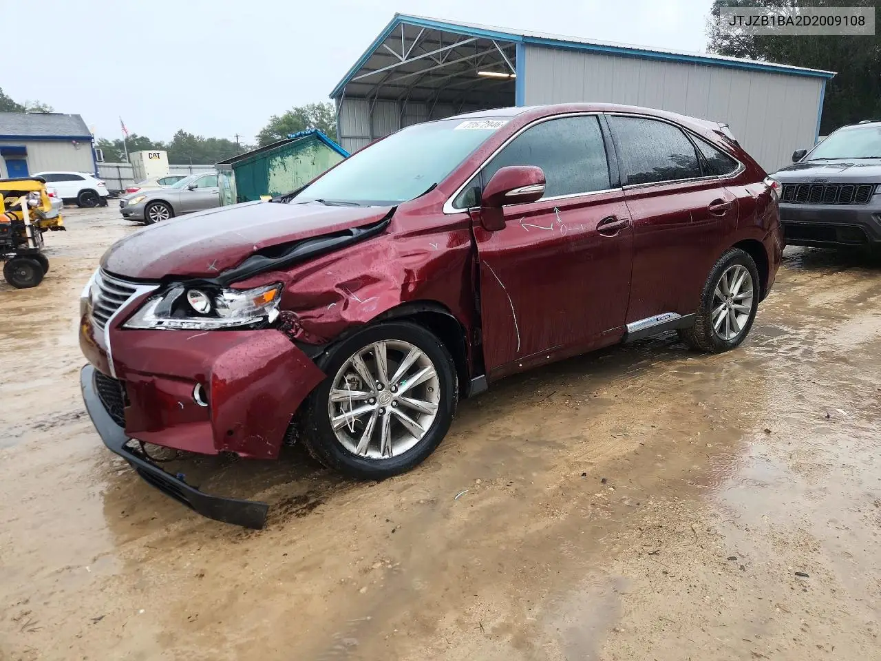 2013 Lexus Rx 450H VIN JTJZB1BA2D2009108 фото 1