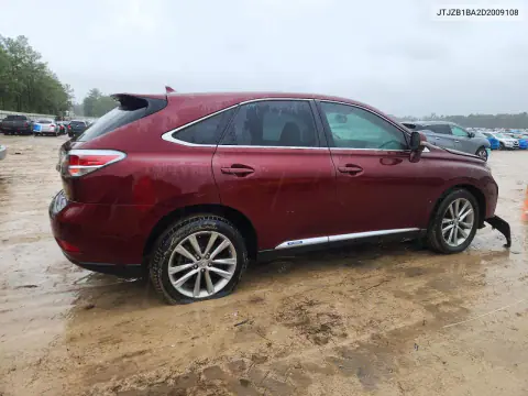 2013 Lexus Rx 450H VIN JTJZB1BA2D2009108 фото 3