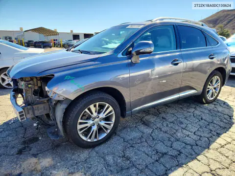 2T2ZK1BA0DC130624 — 2013 Lexus RX, Передняя часть, фото до ремонта