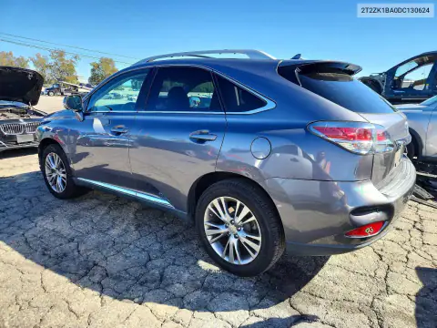 2T2ZK1BA0DC130624 — 2013 Lexus RX, фото 2 с аукциона Copart, Передняя часть