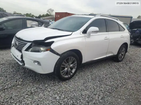 2014 Lexus Rx 350 Base VIN 2T2ZK1BA5EC139515 фото 1