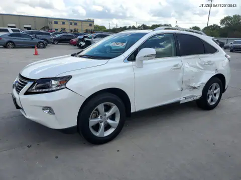 JTJZK1BA7E2013043 — 2014 Lexus RX, Передняя часть, фото до ремонта