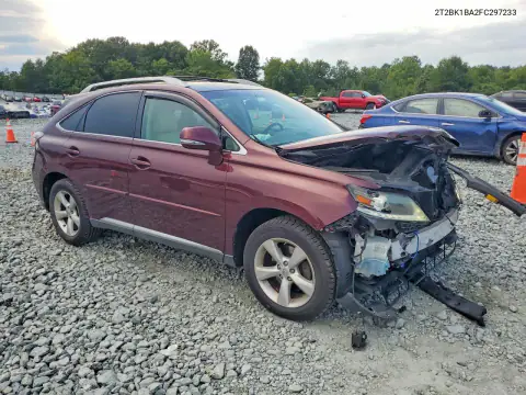 2T2BK1BA2FC297233 — 2015 Lexus RX, фото 4 с аукциона Copart, Передняя часть