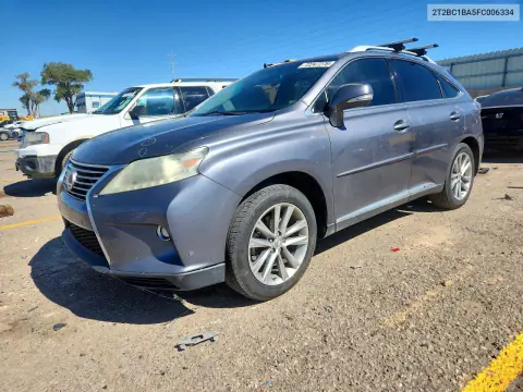 2015 Lexus Rx 450H VIN 2T2BC1BA5FC006334 фото 1