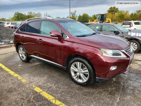 2015 Lexus Rx 350 Base VIN 2T2BK1BA9FC273141 фото 4