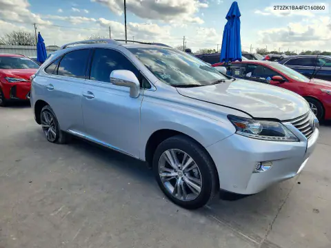 2T2ZK1BA4FC160860 — 2015 Lexus RX, фото 4 с аукциона Copart, Задняя часть