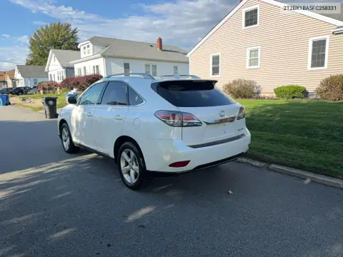 2T2BK1BA5FC258331 — 2015 Lexus RX, фото 3 с аукциона Copart 19.10.2026, Естественный износ