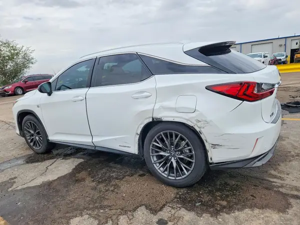 2T2BGMCA6GC007417 — 2016 Lexus RX, photo 2 from Copart, Side