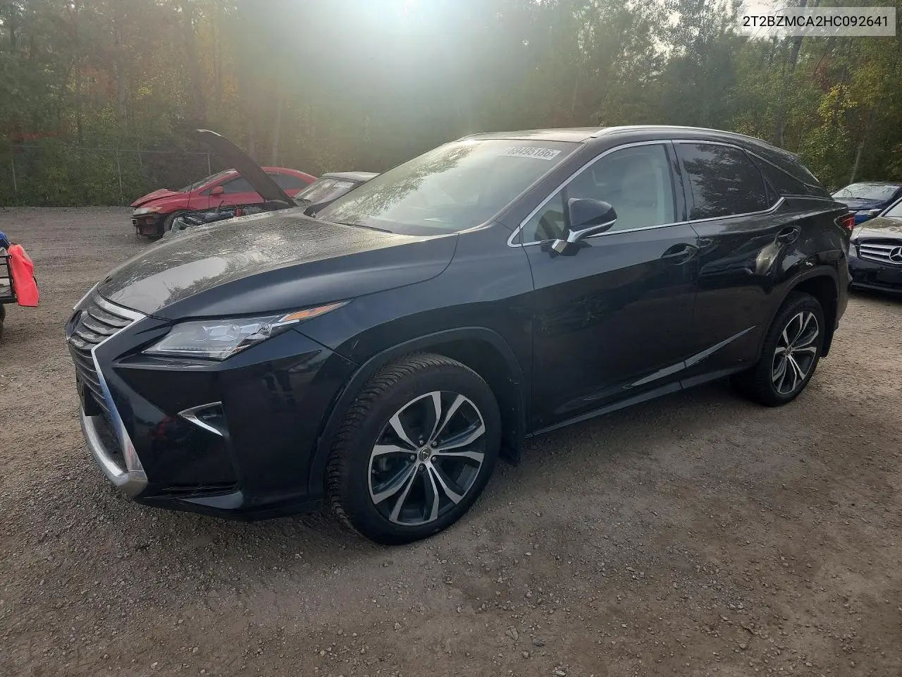 2T2BZMCA2HC092641 Lexus RX 2017 — повреждение Вандализм, фото до ремонта
