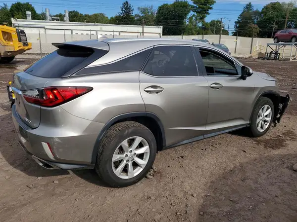 2T2BZMCA9HC063735 — 2017 Lexus RX, photo 3 from Copart 07.10.2026, Front end