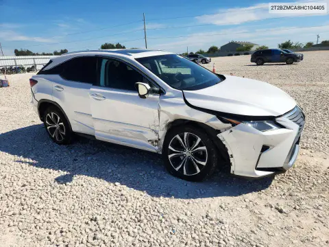 2017 Lexus Rx 350 Base VIN 2T2BZMCA8HC104405 фото 4