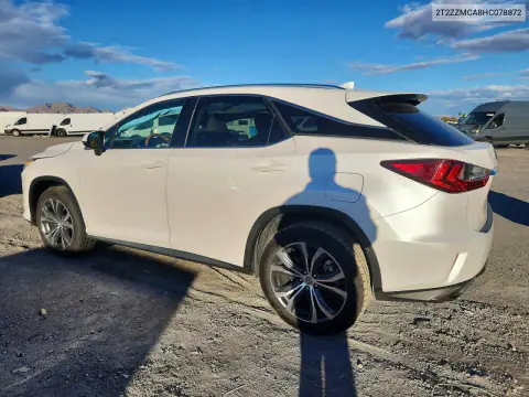 2T2ZZMCA8HC078872 — 2017 Lexus RX, foto 2 de Copart, Parte delantera