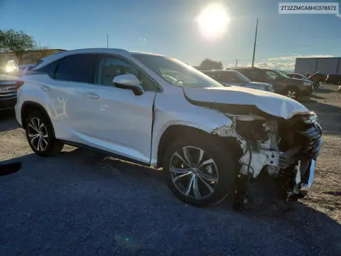 2T2ZZMCA8HC078872 — 2017 Lexus RX, foto 4 de Copart, Parte delantera