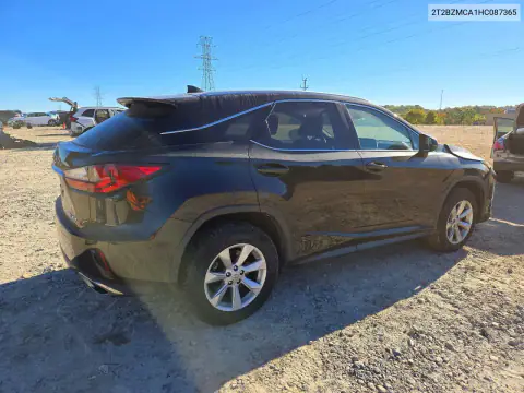 2T2BZMCA1HC087365 — 2017 Lexus RX, photo 3 from Copart 26.10.2026, All-over damage