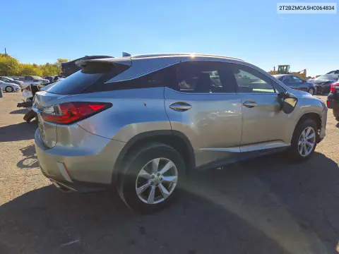 2T2BZMCA5HC064834 — 2017 Lexus RX, Przód, zdjęć przed naprawą