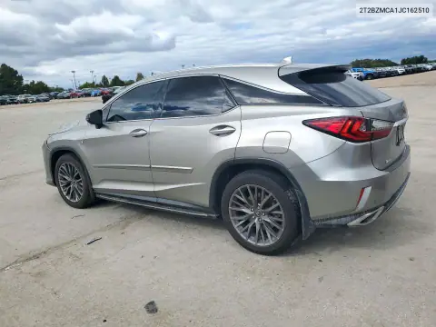 2T2BZMCA1JC162510 — 2018 Lexus RX, фото 2 с аукциона Copart, ПЕРЕДНЯЯ ЧАСТЬ