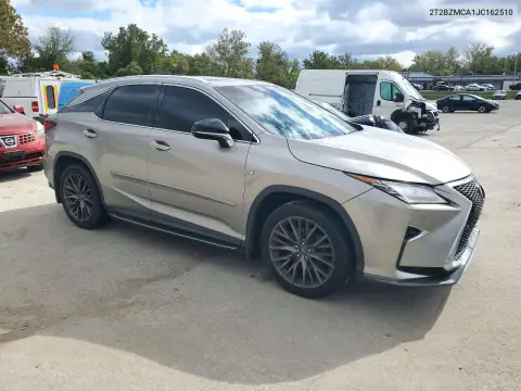 2T2BZMCA1JC162510 — 2018 Lexus RX, фото 4 с аукциона Copart, ПЕРЕДНЯЯ ЧАСТЬ