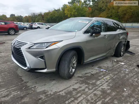 2018 Lexus Rx 350 L VIN JTJDZKCA6J2000787 фото 1