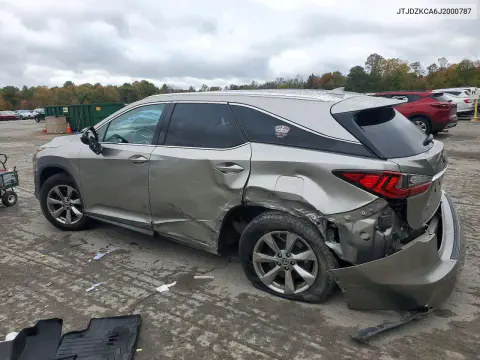 2018 Lexus Rx 350 L VIN JTJDZKCA6J2000787 фото 2