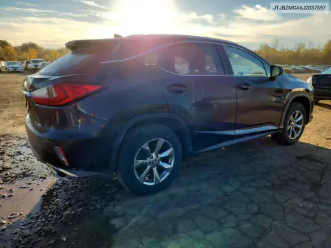 JTJBZMCA6J2037597 — 2018 Lexus RX, photo 3 from Copart 23.10.2026, Minor dents and scratches