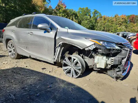 JTJDZKCA2J2011284 — 2018 Lexus RX, photo 4 from Copart, Front end