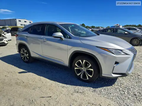 2T2ZZMCA1KC120418 — 2019 Lexus RX, zdjęcie 4 z Copart, Tył