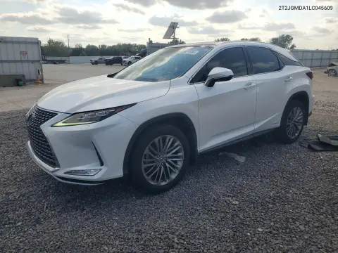 2020 Lexus Rx 450H VIN 2T2JGMDA1LC045609 фото 1