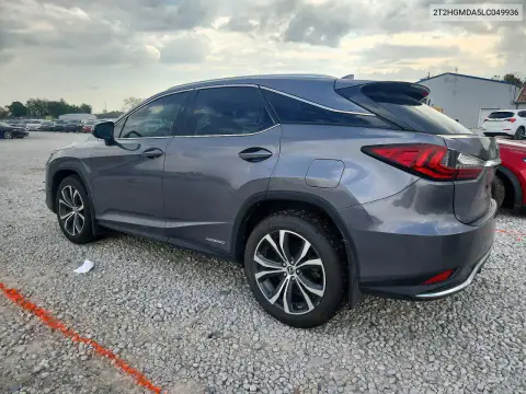 2T2HGMDA5LC049936 — 2020 Lexus RX, фото 2 с аукциона Copart, Передняя часть