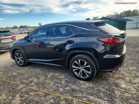 2T2HZMDA8LC223427 — 2020 Lexus RX, photo 2 from Copart, Front end