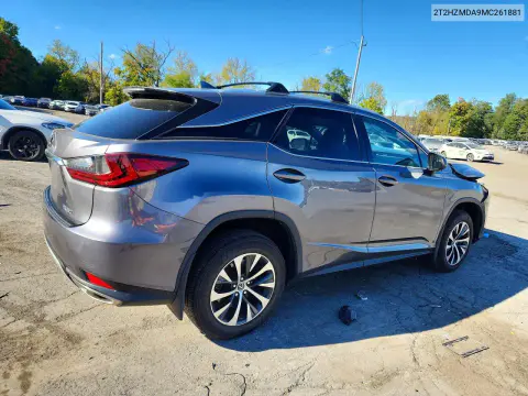 2021 Lexus Rx 350 VIN 2T2HZMDA9MC261881 фото 3