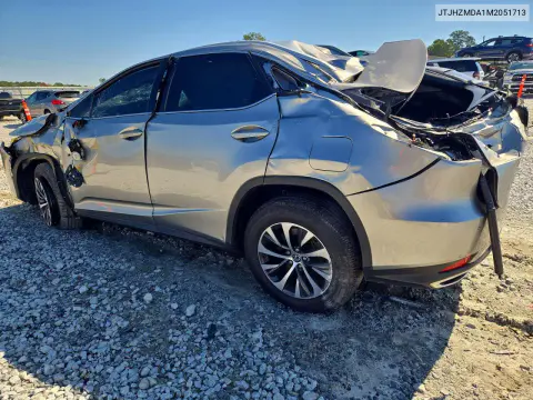 2021 Lexus Rx 350 VIN JTJHZMDA1M2051713 фото 2
