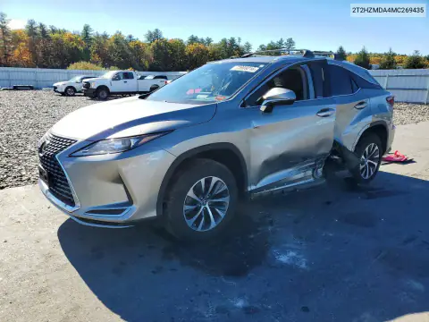 2T2HZMDA4MC269435 — 2021 Lexus RX, БОКОВАЯ ЧАСТЬ, фото до ремонта