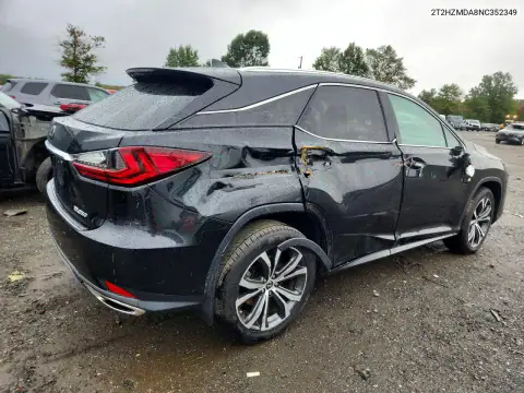 2T2HZMDA8NC352349 — 2022 Lexus RX, фото 3 с аукциона Copart, Боковая часть