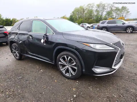 2T2HZMDA8NC352349 — 2022 Lexus RX, фото 4 с аукциона Copart, Боковая часть