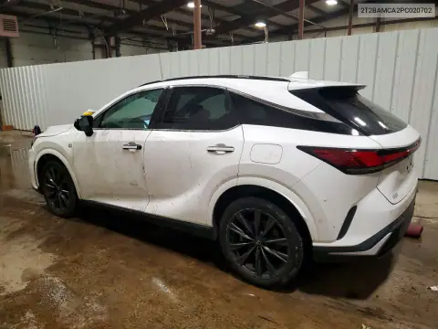 2T2BAMCA2PC020702 — 2023 Lexus RX, ფოტო 2, Copart 27.10.2026, წინა ნაწილი