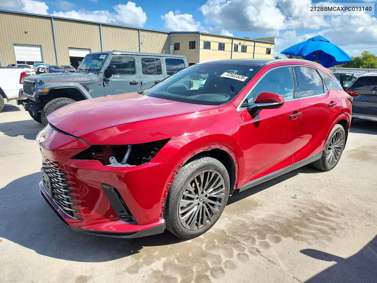 2023 Lexus Rx 350H Luxury VIN 2T2BBMCAXPC013140 фото 1